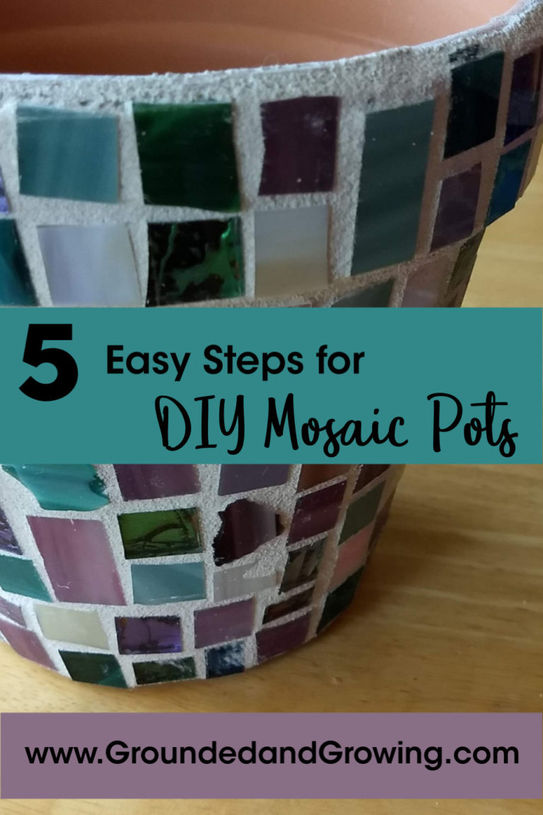 How To Make Easy Mosaic Flower Pots 6029